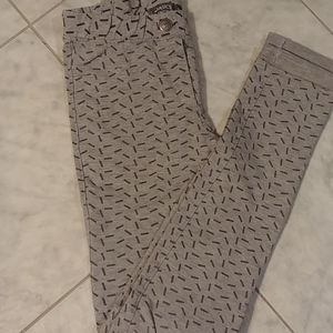 Gray with darker gray accent pants